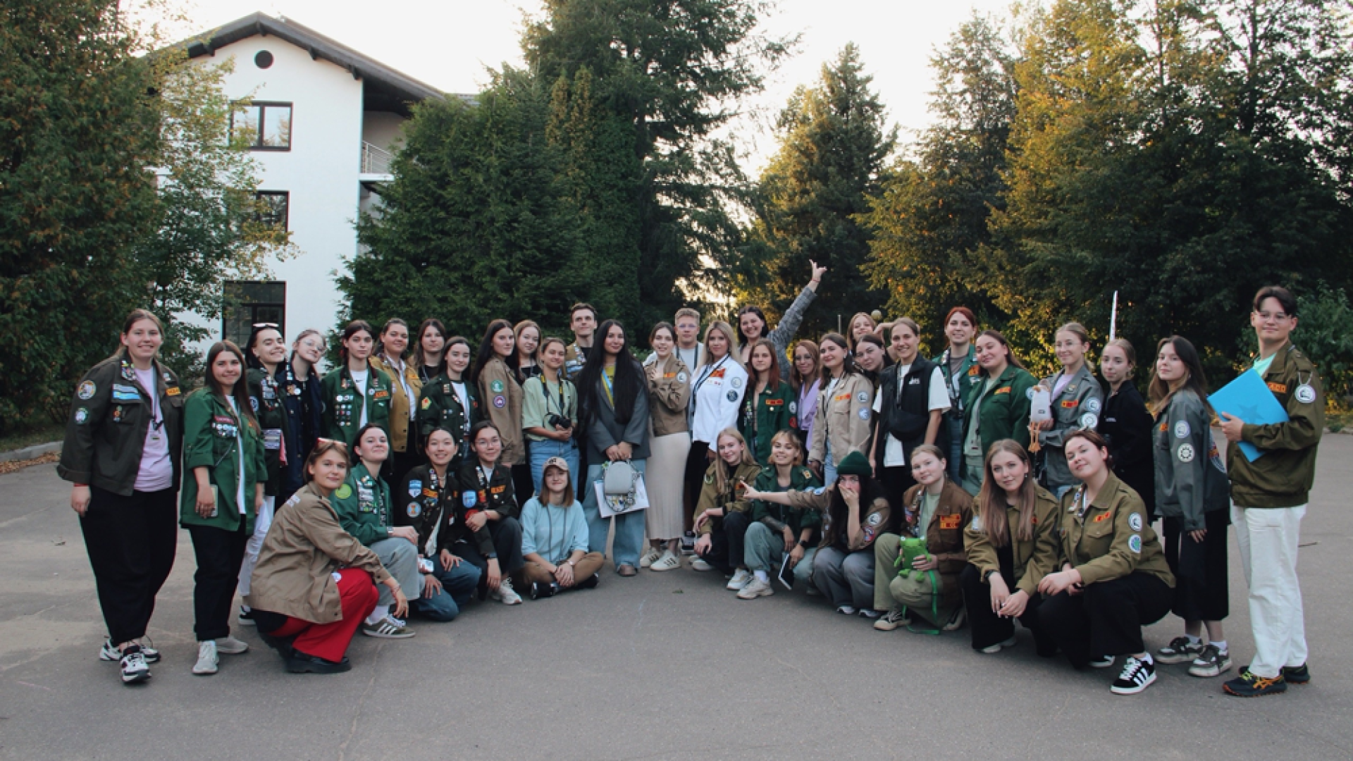 Петербуржцы посетили медиашколу Российских студенческих отрядов в Московской области