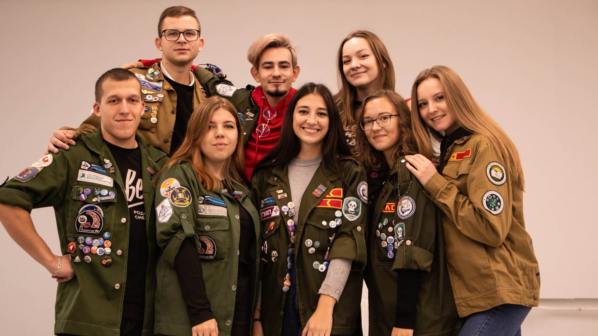 Наши бойцы на окружном слете студенческих отрядов