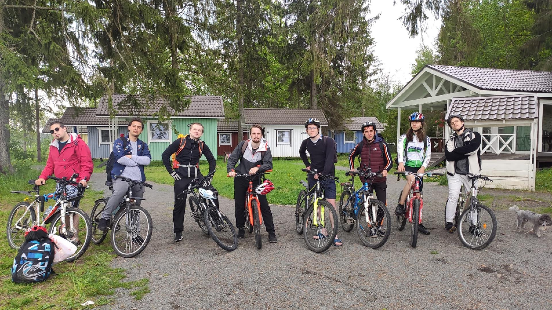 Завершился первый веломарафон студенческих отрядов Санкт-Петербурга