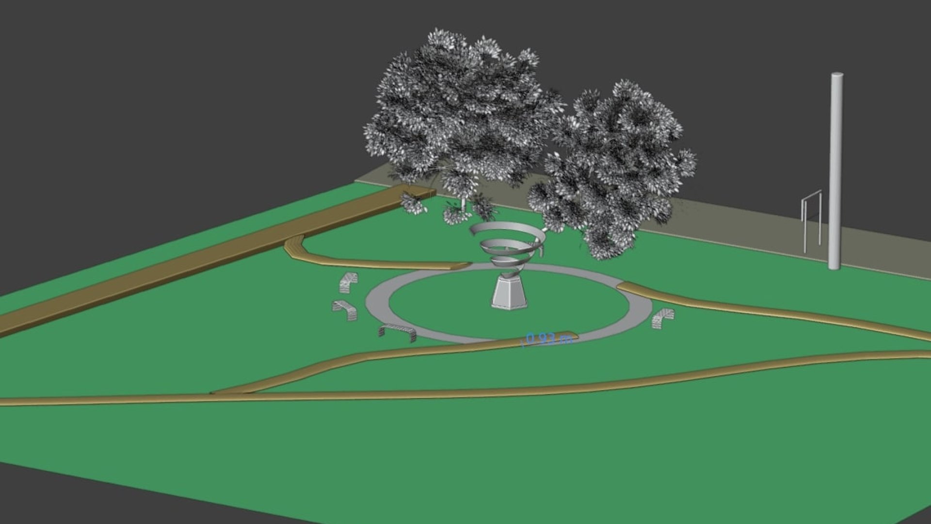 Памятный знак студенческим отрядам Санкт-Петербурга